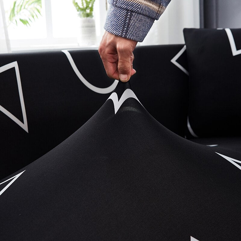 L shape Sofa Covers for Living Room - 4 Seasons Home Gadgets