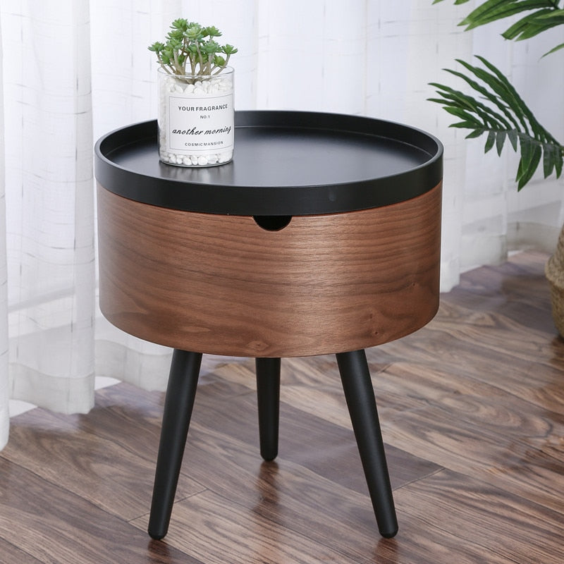 Round Coffee Table  Set with Storage - 4 Seasons Home Gadgets