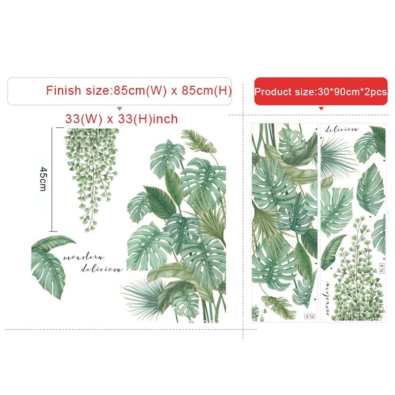 Tropical plants Wall Art - 4 Seasons Home Gadgets