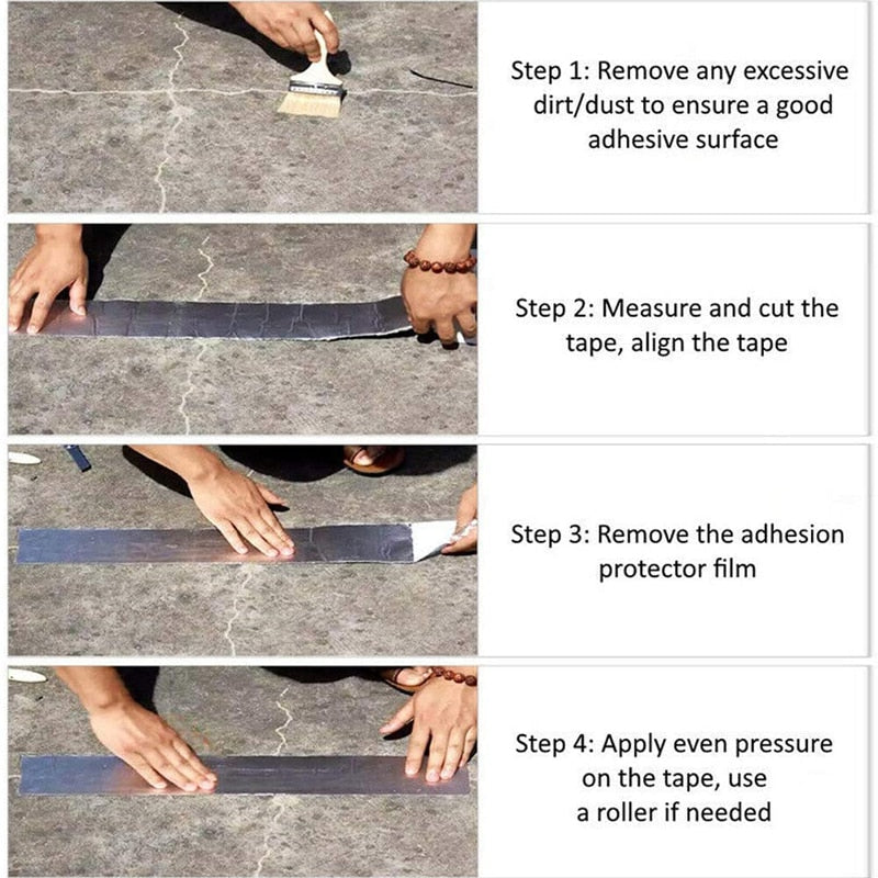 Aluminum Tape For Water Leaking - 4 Seasons Home Gadgets