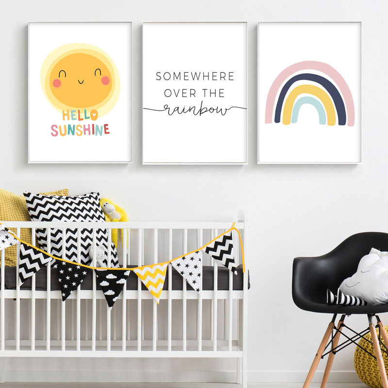 Hello Sunshine Wall Art - 4 Seasons Home Gadgets