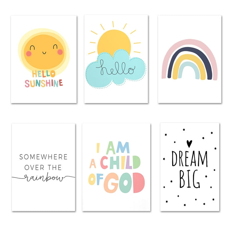 Hello Sunshine Wall Art - 4 Seasons Home Gadgets