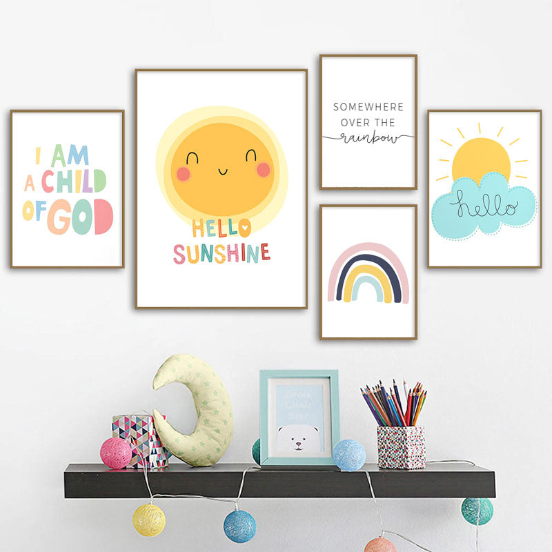 Hello Sunshine Wall Art - 4 Seasons Home Gadgets