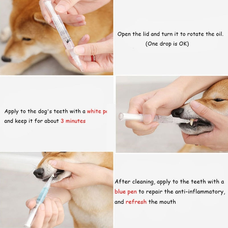 Pet Dog/Cat Teeth Cleaning Pen - 4 Seasons Home Gadgets