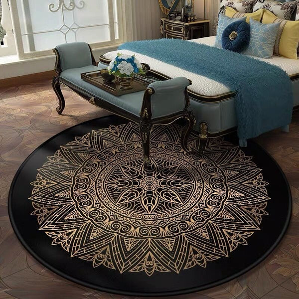 Mandala Lotus Rug - 4 Seasons Home Gadgets