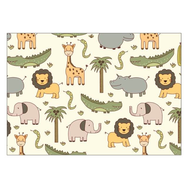 Star in Galaxy &  Safari Zoo Rug - 4 Seasons Home Gadgets