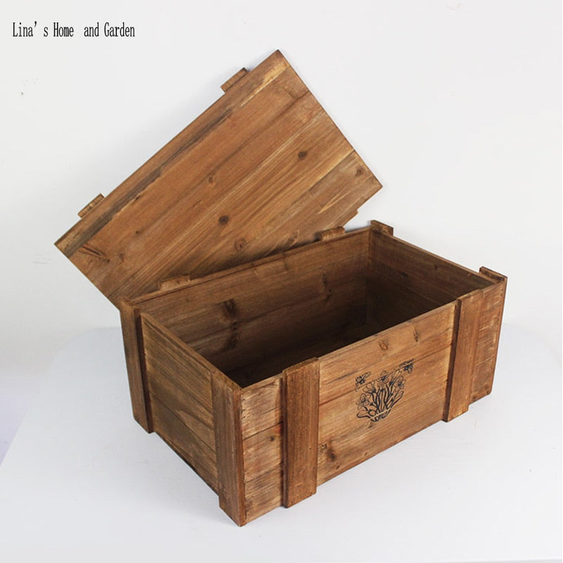 Wooden Storage Box - 4 Seasons Home Gadgets