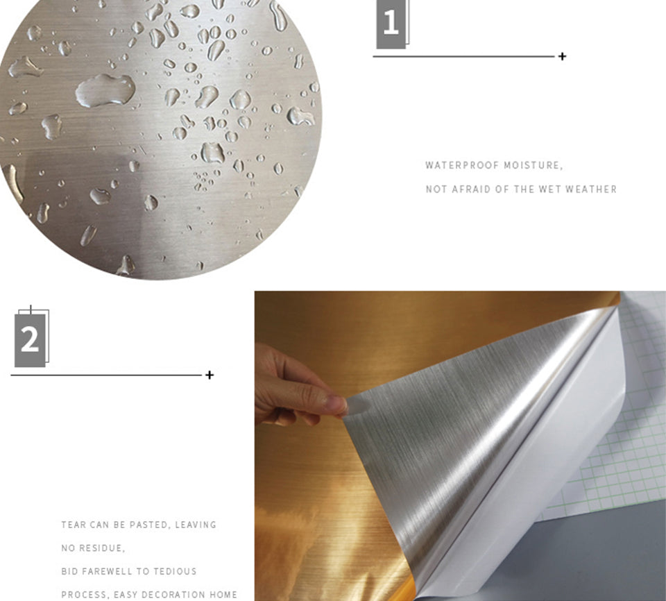 Metal Waterproof Stickers - 4 Seasons Home Gadgets