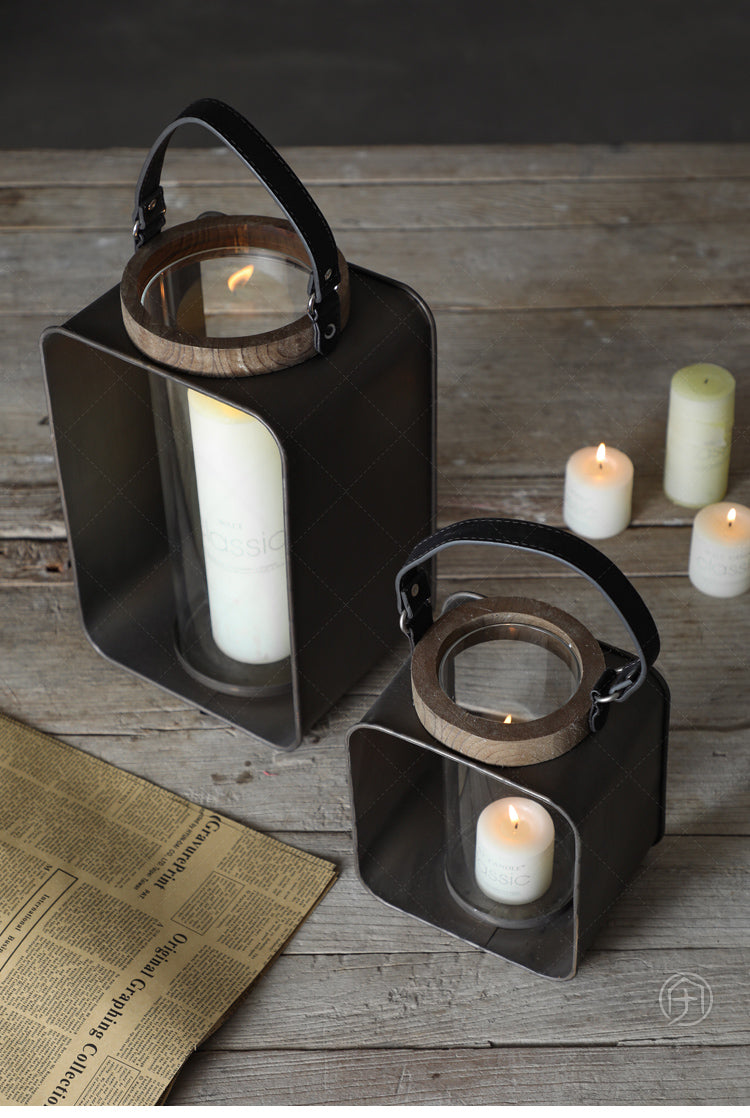 Hurricane Candle Lantern Set - 4 Seasons Home Gadgets