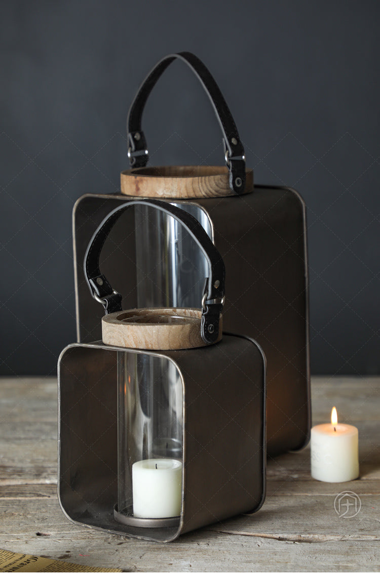 Hurricane Candle Lantern Set - 4 Seasons Home Gadgets