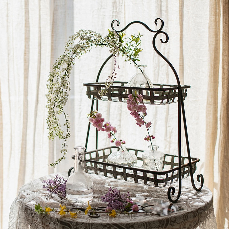 Decorative Metal Basket - 4 Seasons Home Gadgets