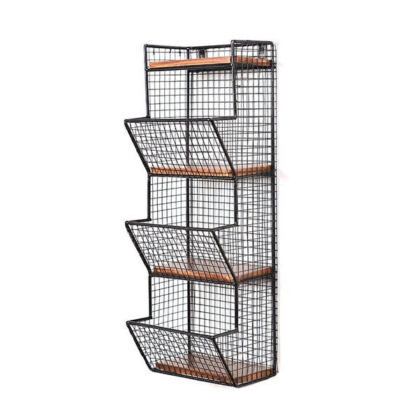 Metal Wall Storage Rack - 4 Seasons Home Gadgets