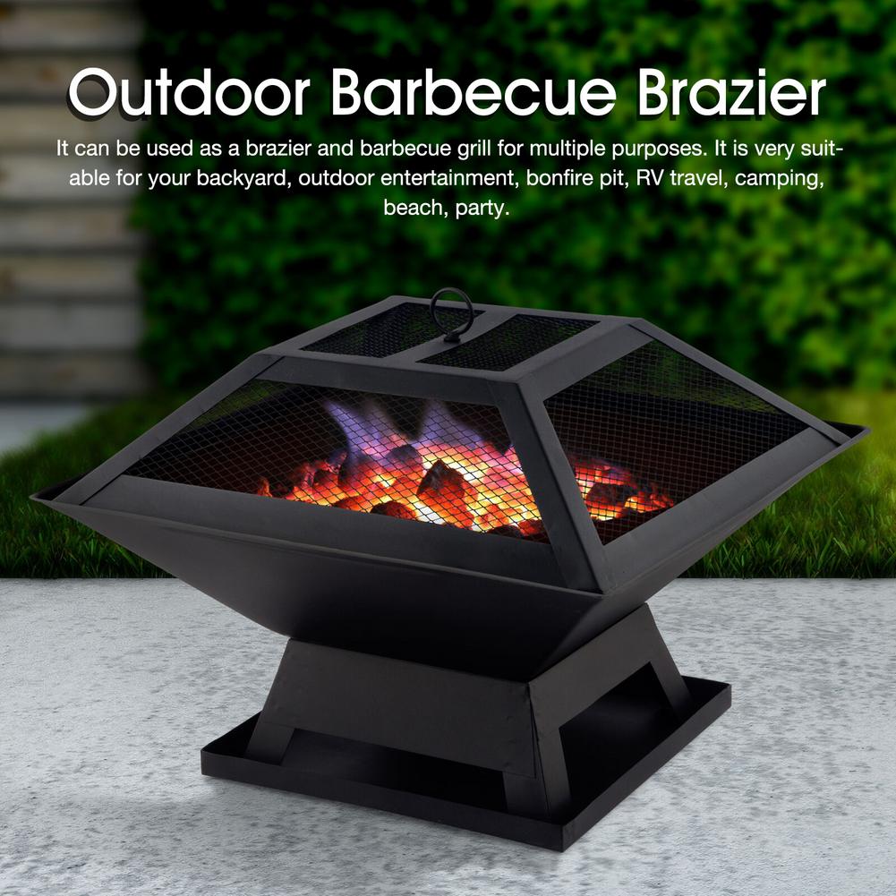 Patio Steel Fire Pit - 4 Seasons Home Gadgets