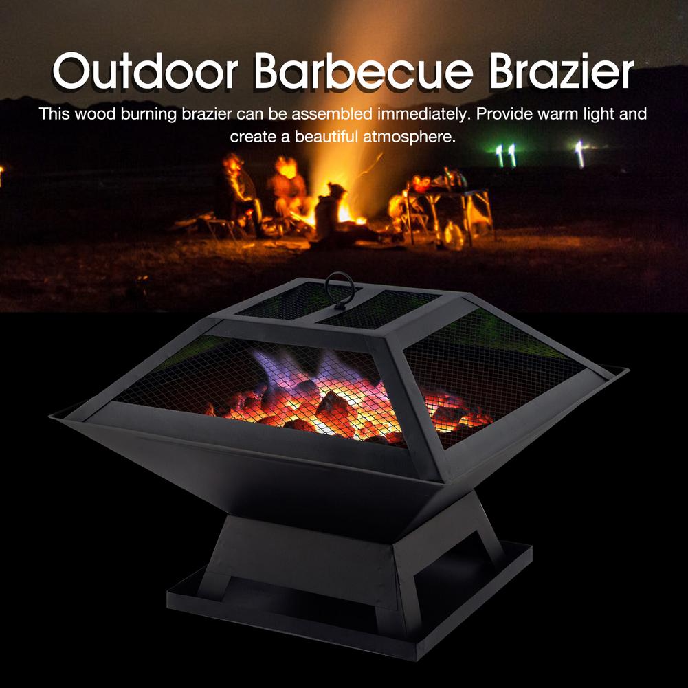 Patio Steel Fire Pit - 4 Seasons Home Gadgets