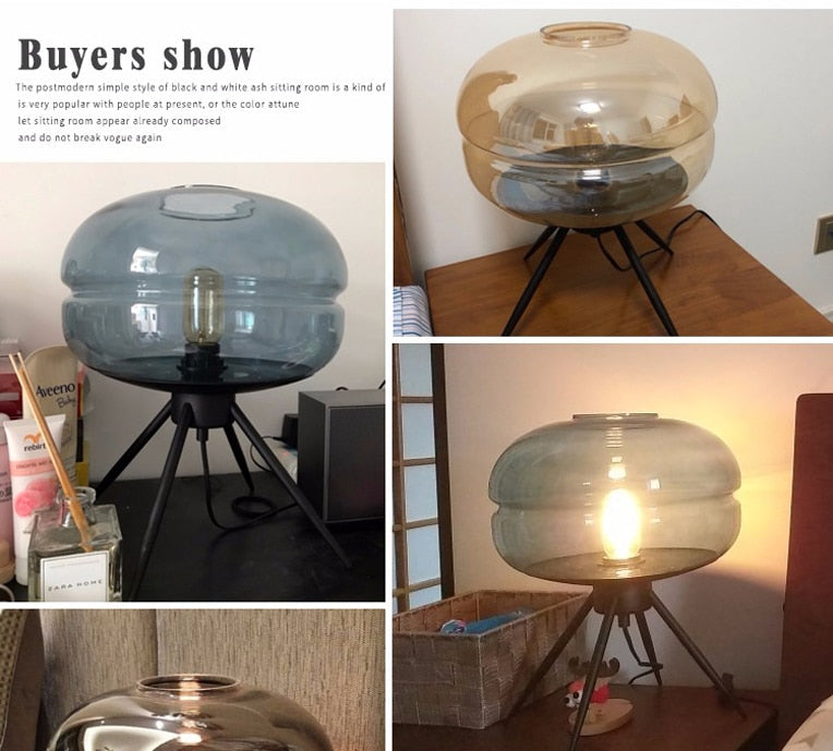 Vintage Fish Tank Table Lamp - 4 Seasons Home Gadgets
