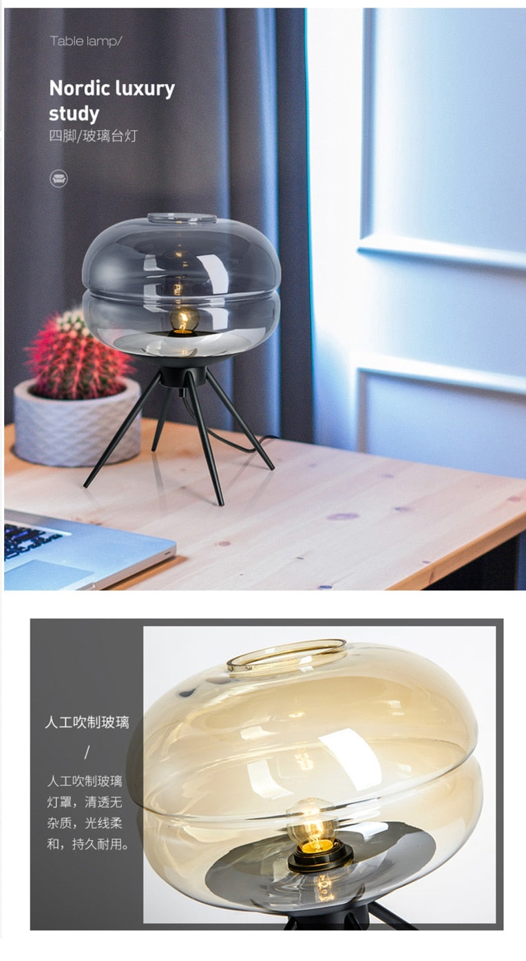 Vintage Fish Tank Table Lamp - 4 Seasons Home Gadgets