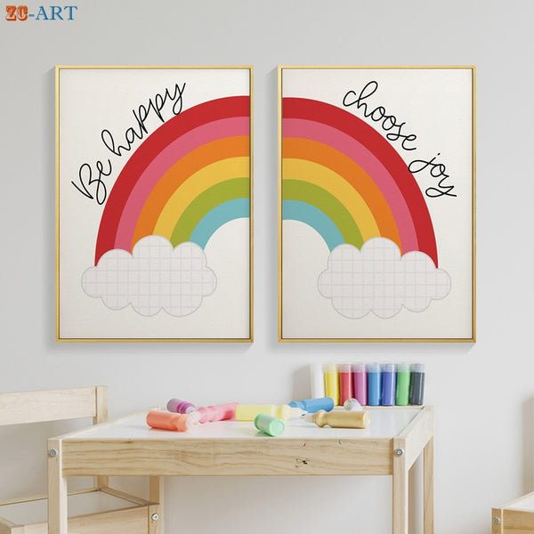 Over The Rainbow Wall Art - 4 Seasons Home Gadgets