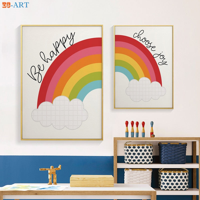 Over The Rainbow Wall Art - 4 Seasons Home Gadgets