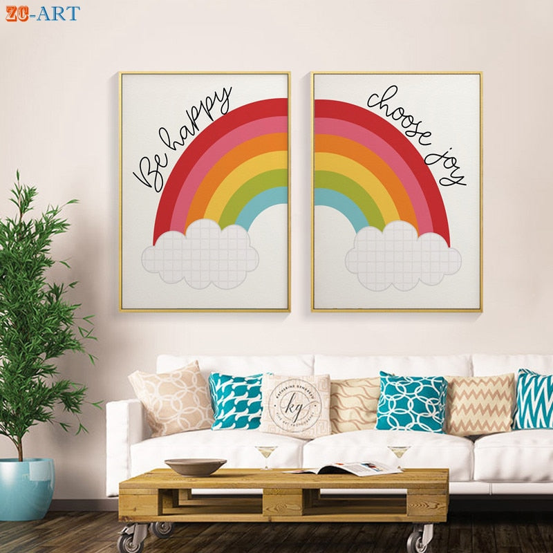 Over The Rainbow Wall Art - 4 Seasons Home Gadgets