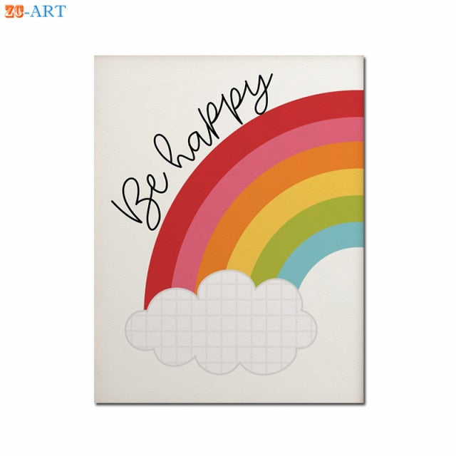 Over The Rainbow Wall Art - 4 Seasons Home Gadgets