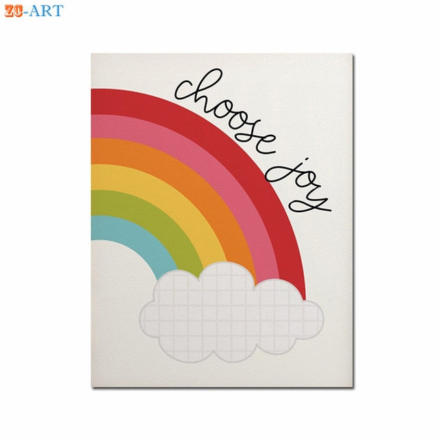 Over The Rainbow Wall Art - 4 Seasons Home Gadgets