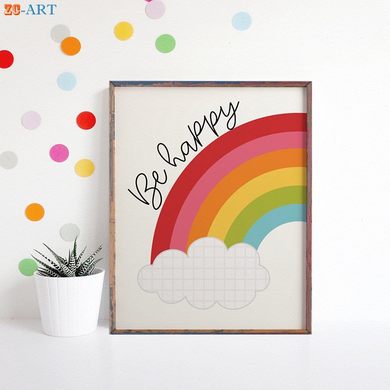 Over The Rainbow Wall Art - 4 Seasons Home Gadgets