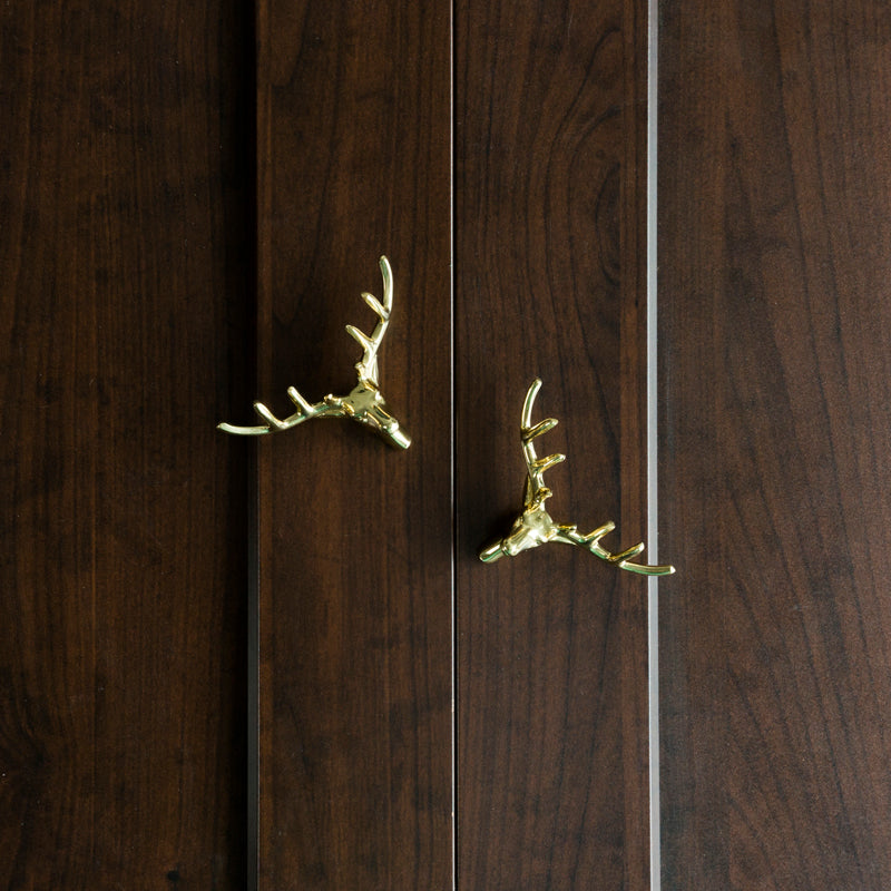 Copper Deer Drawer Knobs Set - 4 Seasons Home Gadgets