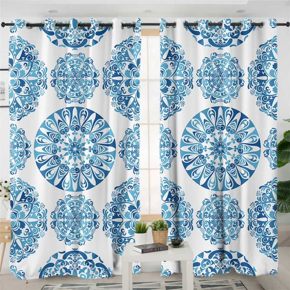 Mandala Blackout Curtain - 4 Seasons Home Gadgets