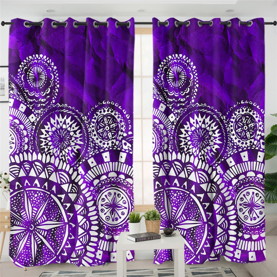 Mandala Blackout Curtain - 4 Seasons Home Gadgets