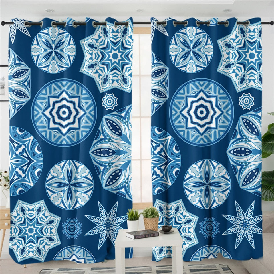 Mandala Blackout Curtain - 4 Seasons Home Gadgets