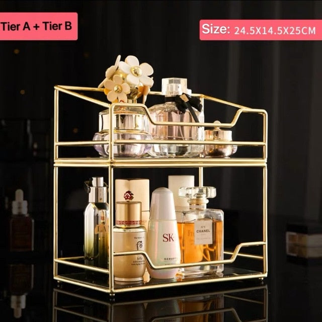 Beauty Essentials Makeup Organizer Stand - 4 Seasons Home Gadgets