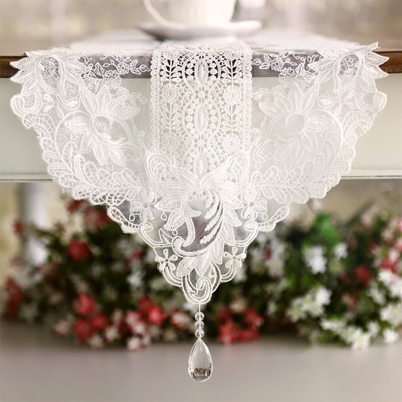 Lace Table Runner - 4 Seasons Home Gadgets