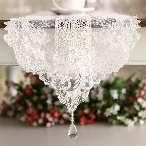 Lace Table Runner - 4 Seasons Home Gadgets