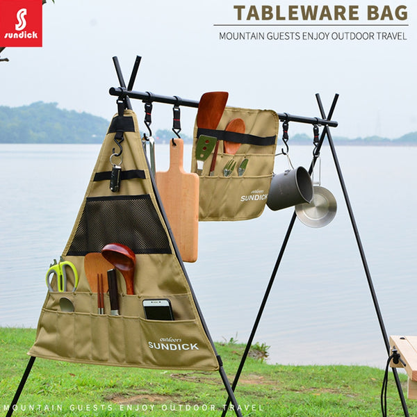 Camping Picnic Tableware Storage Bag - 4 Seasons Home Gadgets