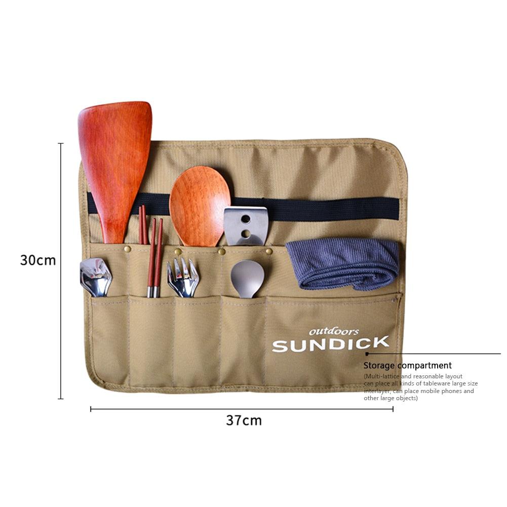 Camping Picnic Tableware Storage Bag - 4 Seasons Home Gadgets