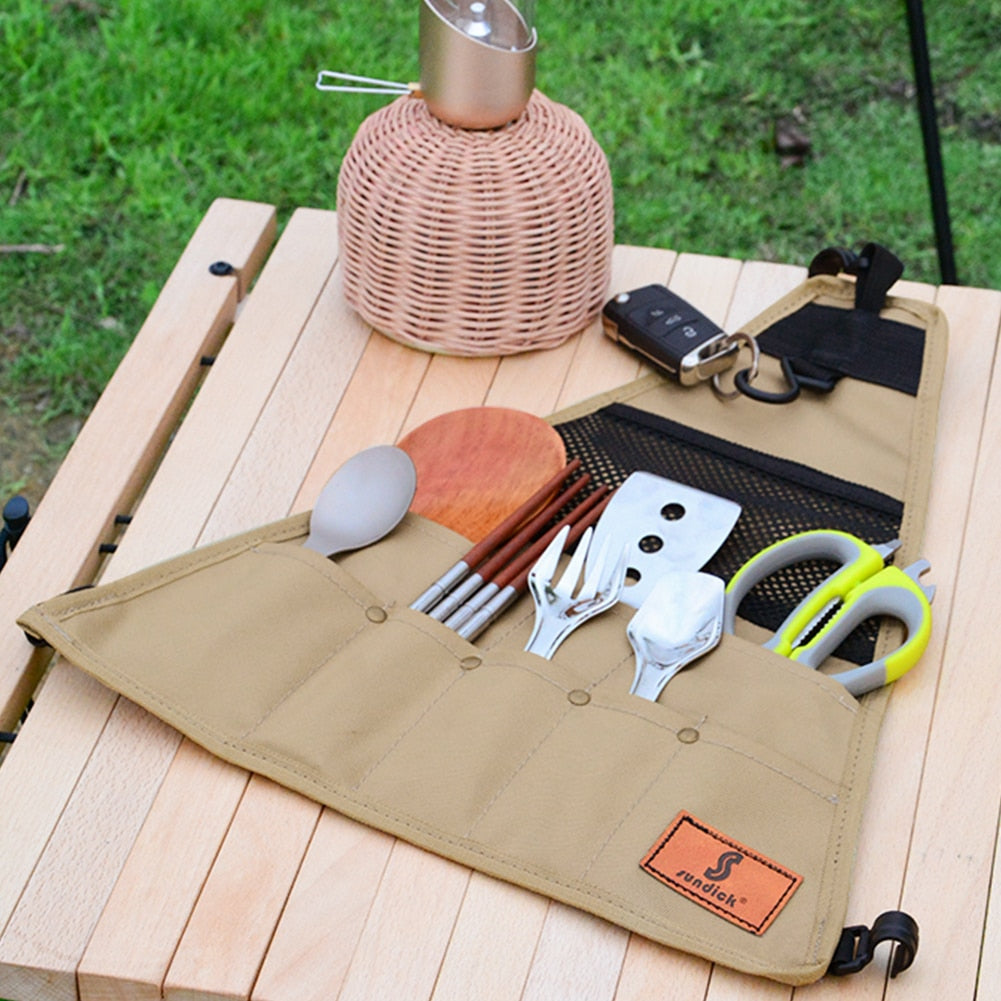 Camping Picnic Tableware Storage Bag - 4 Seasons Home Gadgets