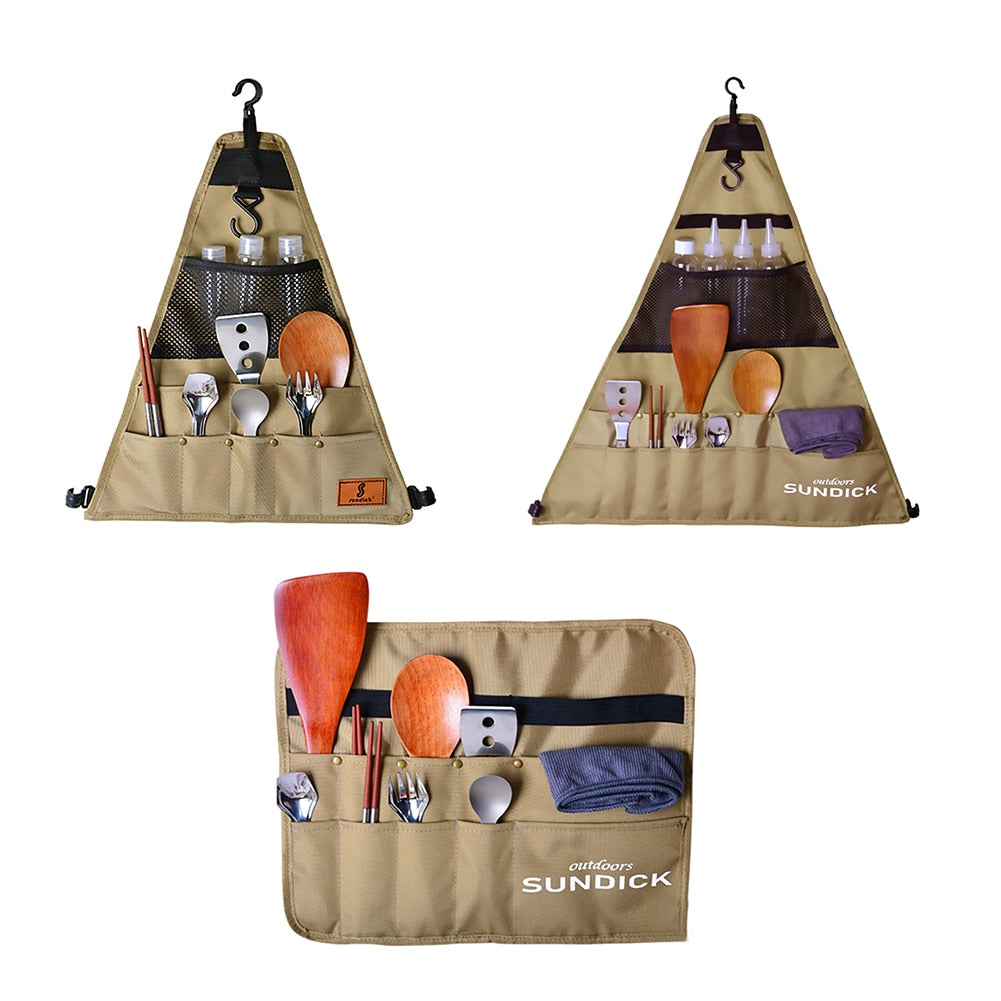 Camping Picnic Tableware Storage Bag - 4 Seasons Home Gadgets