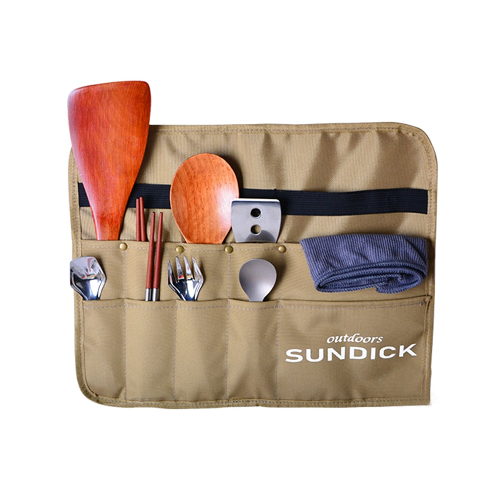 Camping Picnic Tableware Storage Bag - 4 Seasons Home Gadgets