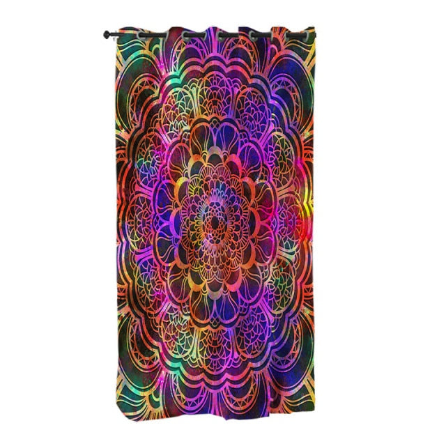 Mandala Blackout Curtain - 4 Seasons Home Gadgets