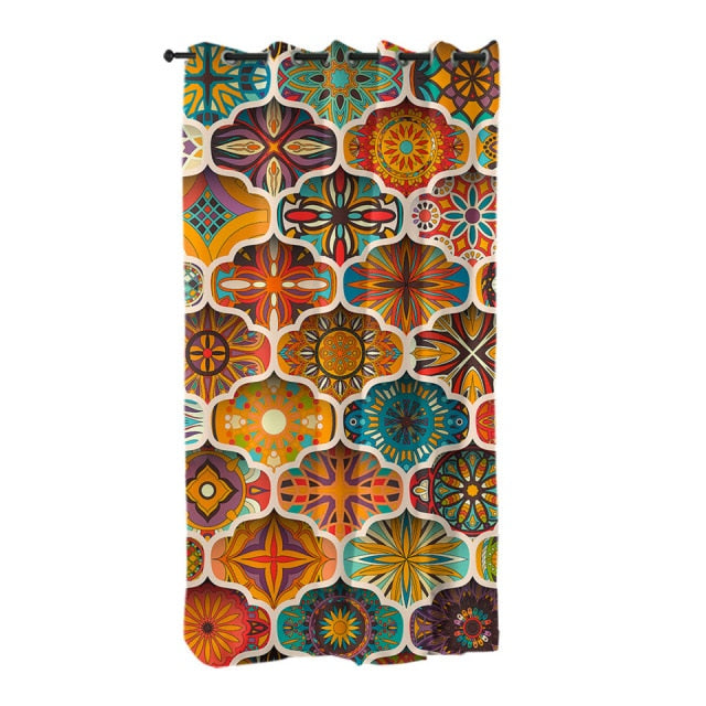 Mandala Blackout Curtain - 4 Seasons Home Gadgets