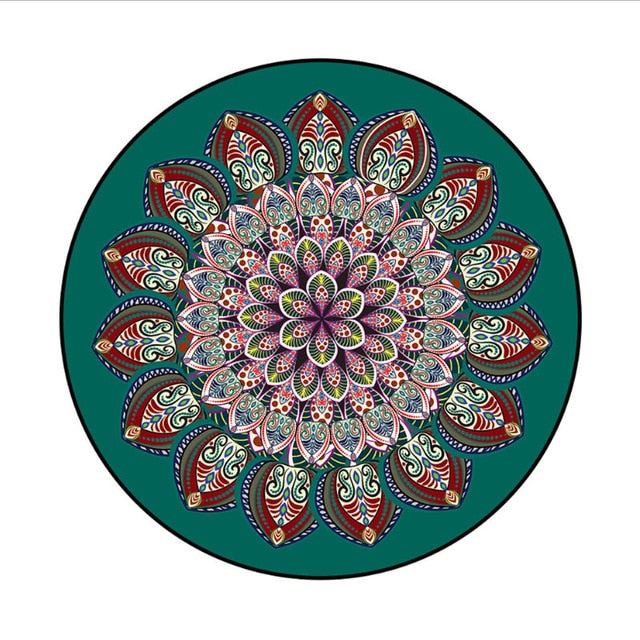 Mandala Palette Rug - 4 Seasons Home Gadgets