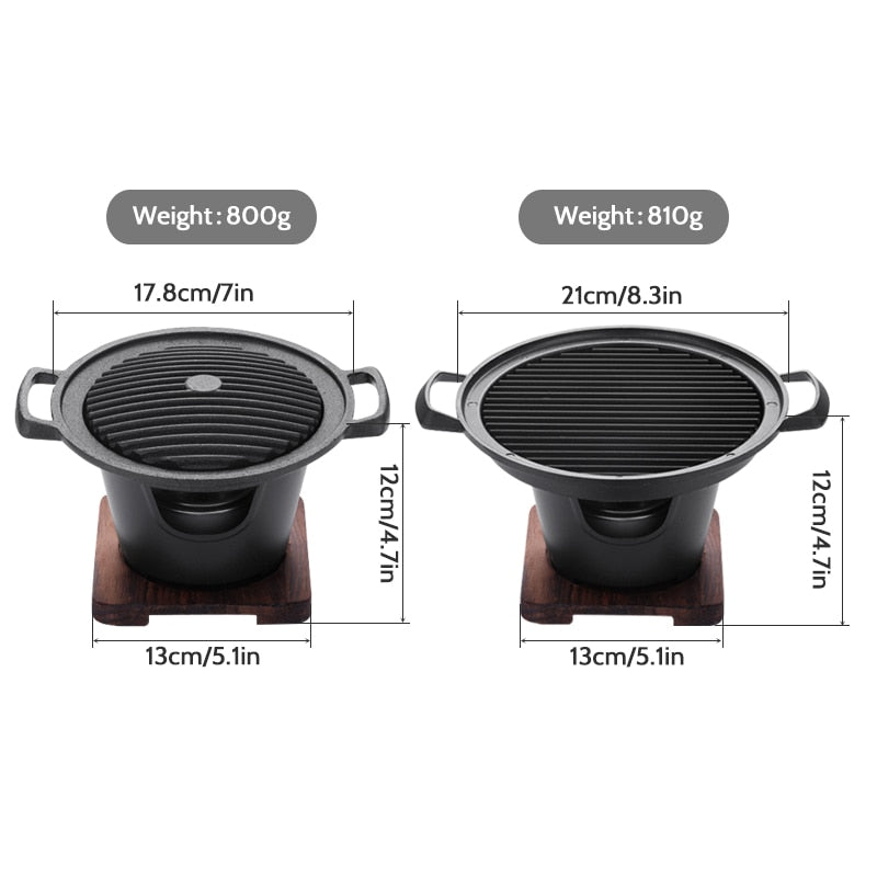 Mini BBQ Grill - 4 Seasons Home Gadgets