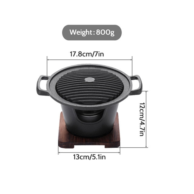 Mini BBQ Grill - 4 Seasons Home Gadgets