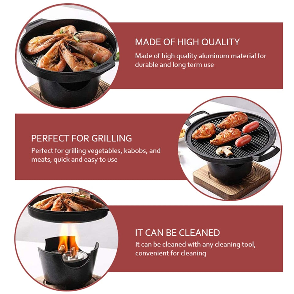 Mini BBQ Grill - 4 Seasons Home Gadgets