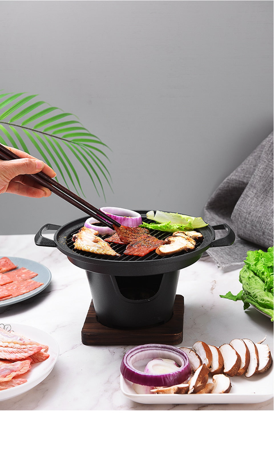 Mini BBQ Grill - 4 Seasons Home Gadgets