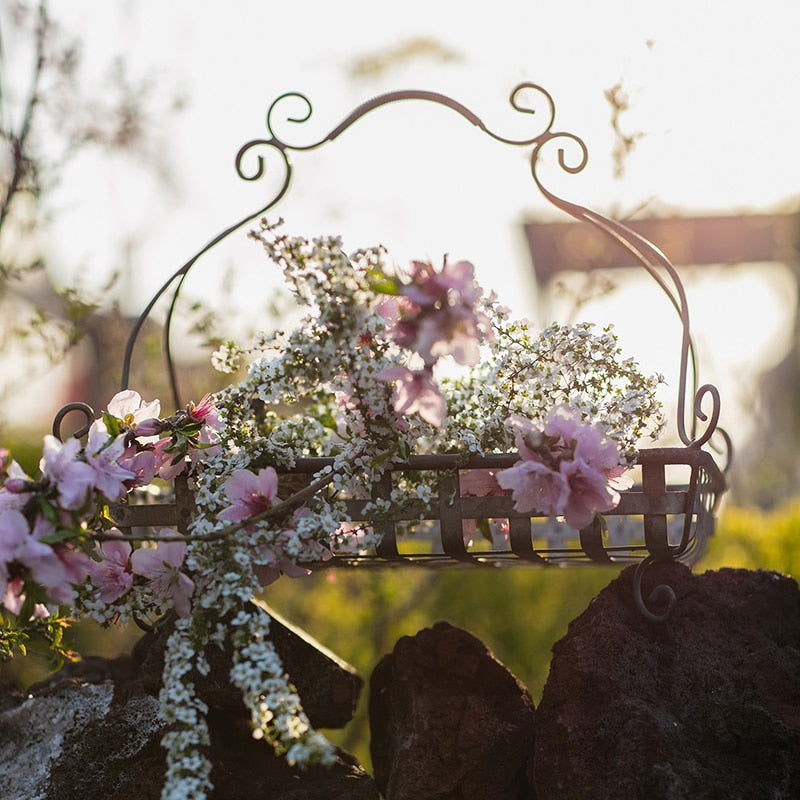 Galvanized Metal Basket - 4 Seasons Home Gadgets