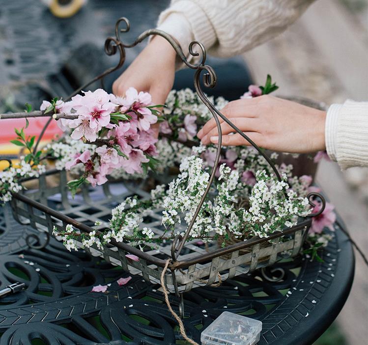 Galvanized Metal Basket - 4 Seasons Home Gadgets