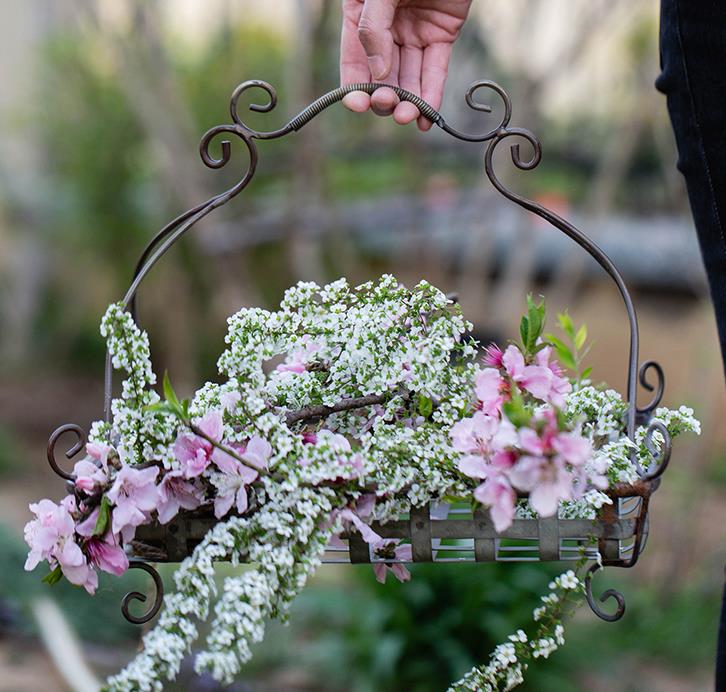 Galvanized Metal Basket - 4 Seasons Home Gadgets