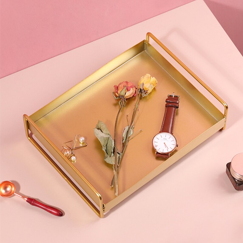 Golden Storage Tray Set - 4 Seasons Home Gadgets