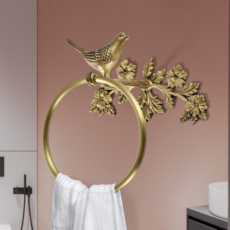 Copper Bird Towel Bar Towel Rack - 4 Seasons Home Gadgets